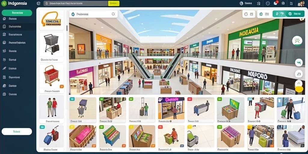Screenshot dari level yang menantang dan mendebarkan.