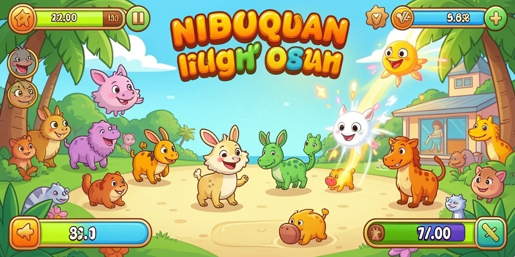 Screenshot dari level baru yang menantang.