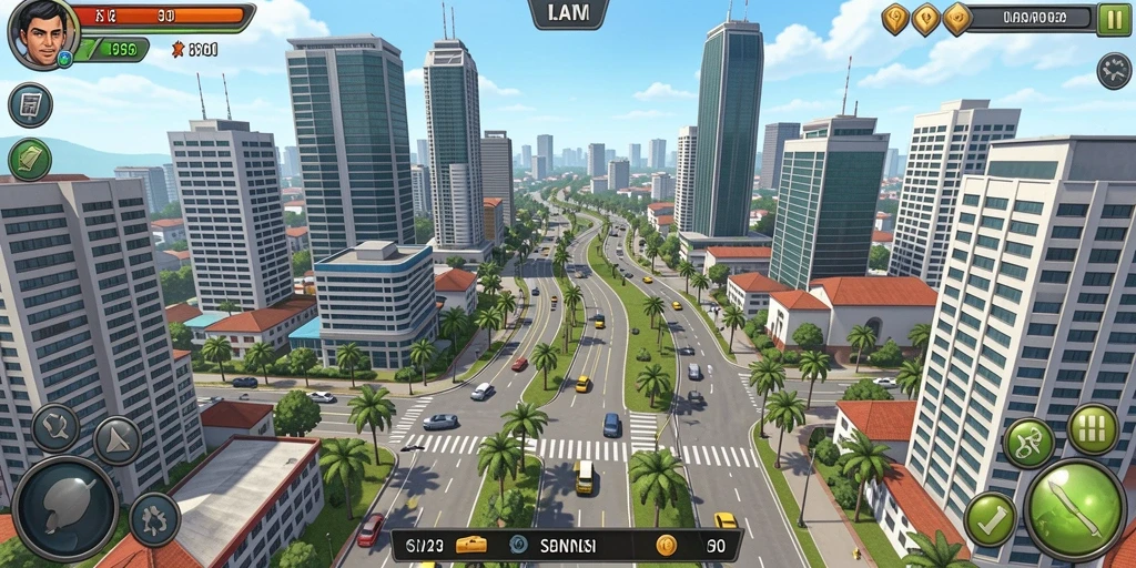 Screenshot memperlihatkan antarmuka menu peningkatan karakter.